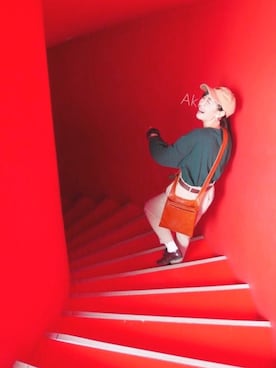 「ＧＷ」｜「アイテム（腕時計）」を使った、   茜 *・゜ さん（レディース・159cm）の春コーディネート