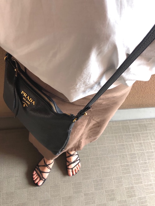 PRADA（プラダ）の「Prada - ファスナー 斜めがけバッグ - women