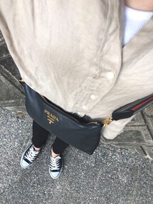 PRADA（プラダ）の「Prada - ファスナー 斜めがけバッグ - women