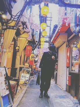 黒ネイルさんのコーディネート