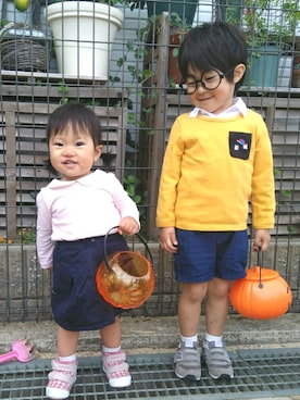 pan*itokaiさん(キッズ・70cm)の秋コーディネート