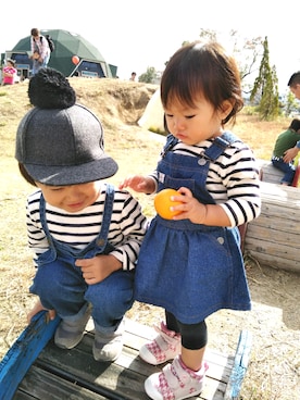 pan*itokaiさん(キッズ・70cm)の秋コーディネート