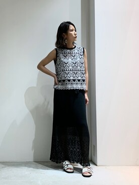 くろみみさん（レディース・162cm）の春コーディネート