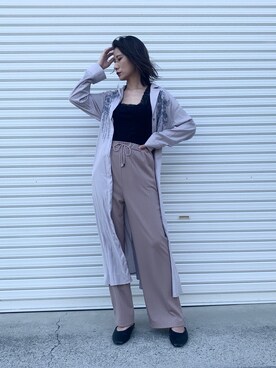 くろみみさん（レディース・162cm）の春コーディネート