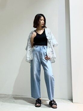 くろみみさん（レディース・162cm）の夏コーディネート