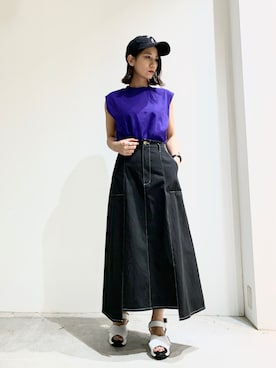 くろみみさん（レディース・162cm）の夏コーディネート