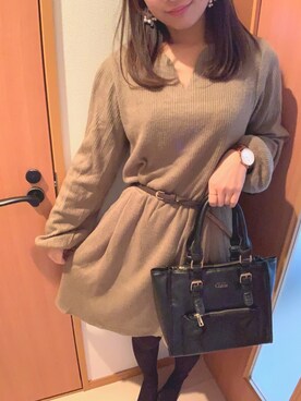 みんさん(レディース・156cm)の冬コーディネート