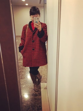 「mamafashion」｜「アイテム（ジャケット/アウター）」を使った、yuiさん（レディース・153cm）の春コーディネート