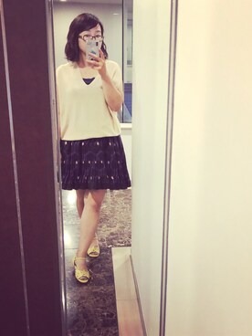 「mamafashion」｜「アイテム（サンダル）」を使った、yuiさん（レディース・153cm）の夏コーディネート