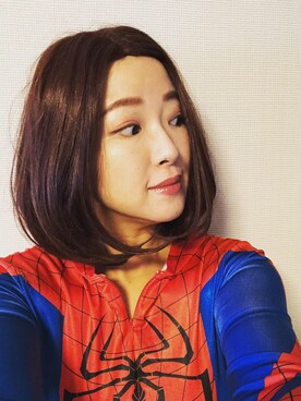 「ハロウィン 仮装」｜「アイテム（その他アウター）」を使った、yuiさん（レディース・153cm）の秋コーディネート