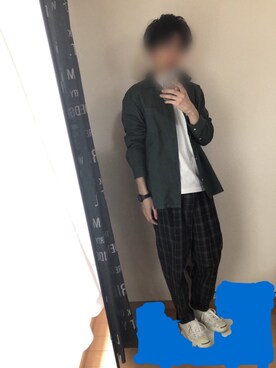 「Right-on（ライトオン）のアイテム（スラックス）」を使った、あらーさん（メンズ・172cm）の春コーディネート