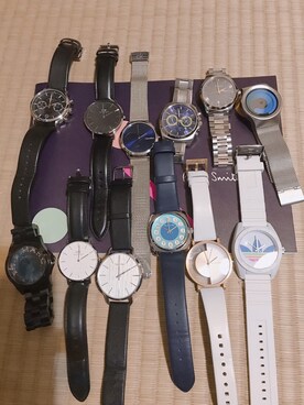 「MARC JACOBS（マークジェイコブス）のアイテム（腕時計）」を使った、しゅうまる。さん（メンズ・175cm）の夏コーディネート
