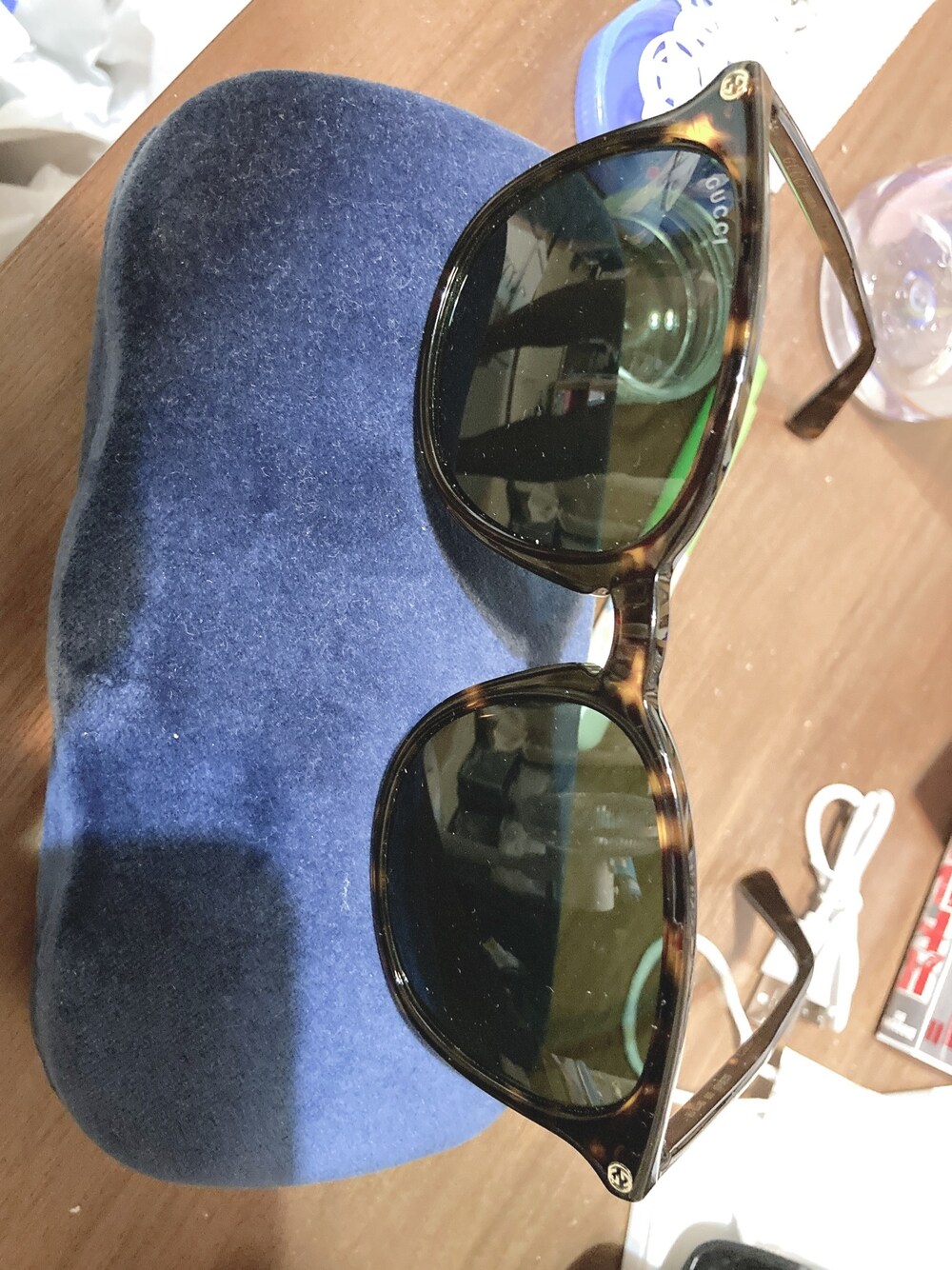 「GUCCIのアイテム（サングラス、ブラック系）」を使った、しゅうまる。さん（メンズ・175cm）の夏コーディネートの1枚目の写真