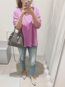 KANAさん（レディース・157cm）の春コーディネート