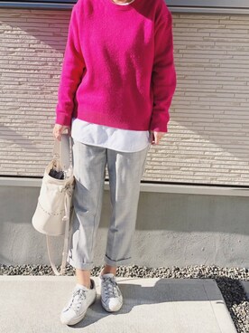 KANAさん（レディース・157cm）の冬コーディネート