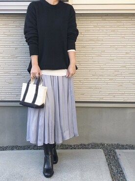 KANAさん（レディース・158cm）の冬コーディネート