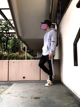 「adidas Originals（アディダスオリジナルス）のアイテム（キャップ）」を使った、tak@さん（メンズ・170cm）の秋コーディネート