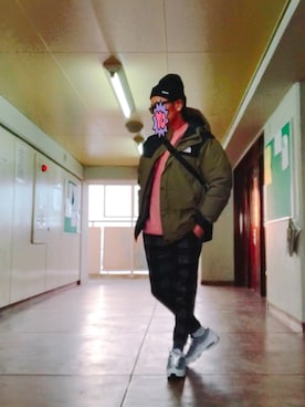 「airmax」｜「アイテム（その他）」を使った、tak@さん（メンズ・170cm）の冬コーディネート