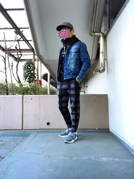 「サタデーズ ニューヨークシティ (Saturdays NYC)」｜「アイテム（帽子）」を使った、tak@さん（メンズ・170cm）の春コーディネート