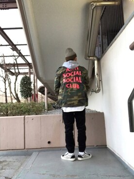 「レイヤードstyle」｜tak@さん（メンズ・170cm）の冬コーディネート