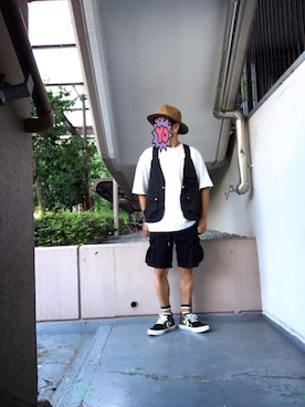 tak@さん（メンズ・170cm）の夏コーディネート