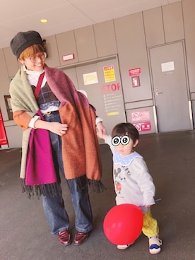 「made in HEAVEN（メイドインヘブン）のアイテム」を使った、は む こさん（レディース・150cm）の秋コーディネート