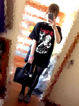 「& by P&D（アンドバイピーアンドディー）のアイテム」を使った、まっさん（レディース・156cm）の夏コーディネート