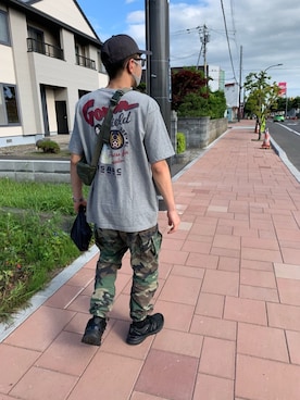 「EDIFICE(CASIO)（エディフィス）のアイテム（腕時計）」を使った、Mickeyさん（メンズ・173cm）の秋コーディネート
