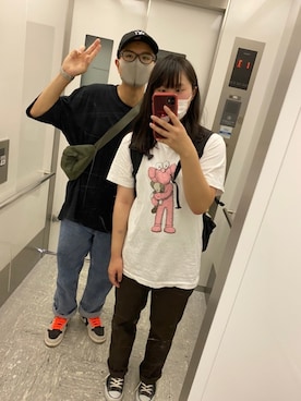 「EDIFICE(CASIO)（エディフィス）のアイテム（腕時計）」を使った、Mickeyさん（メンズ・173cm）の秋コーディネート
