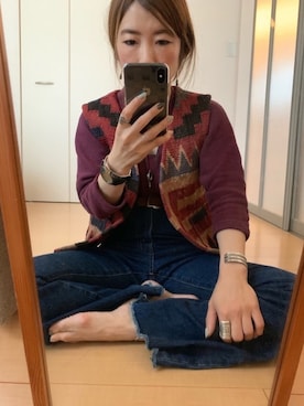 kawacさん（レディース・145cm）の春コーディネート