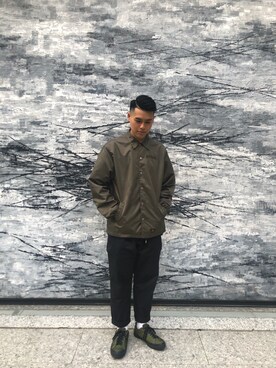 「AES（エーイーエス）のアイテム」を使った、wesleyさん（メンズ・176cm）の夏コーディネート