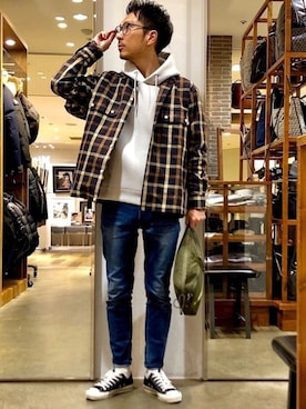 ムックンさん(メンズ・167cm)の冬コーディネート