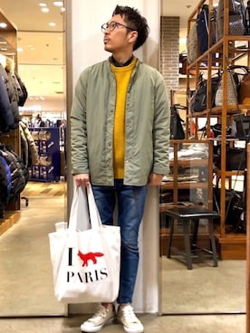 ムックンさん(メンズ・167cm)の冬コーディネート