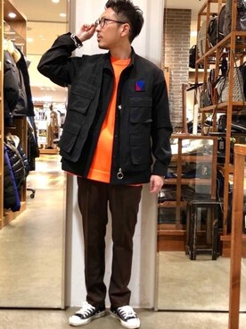 ムックンさん（メンズ・167cm）の冬コーディネート