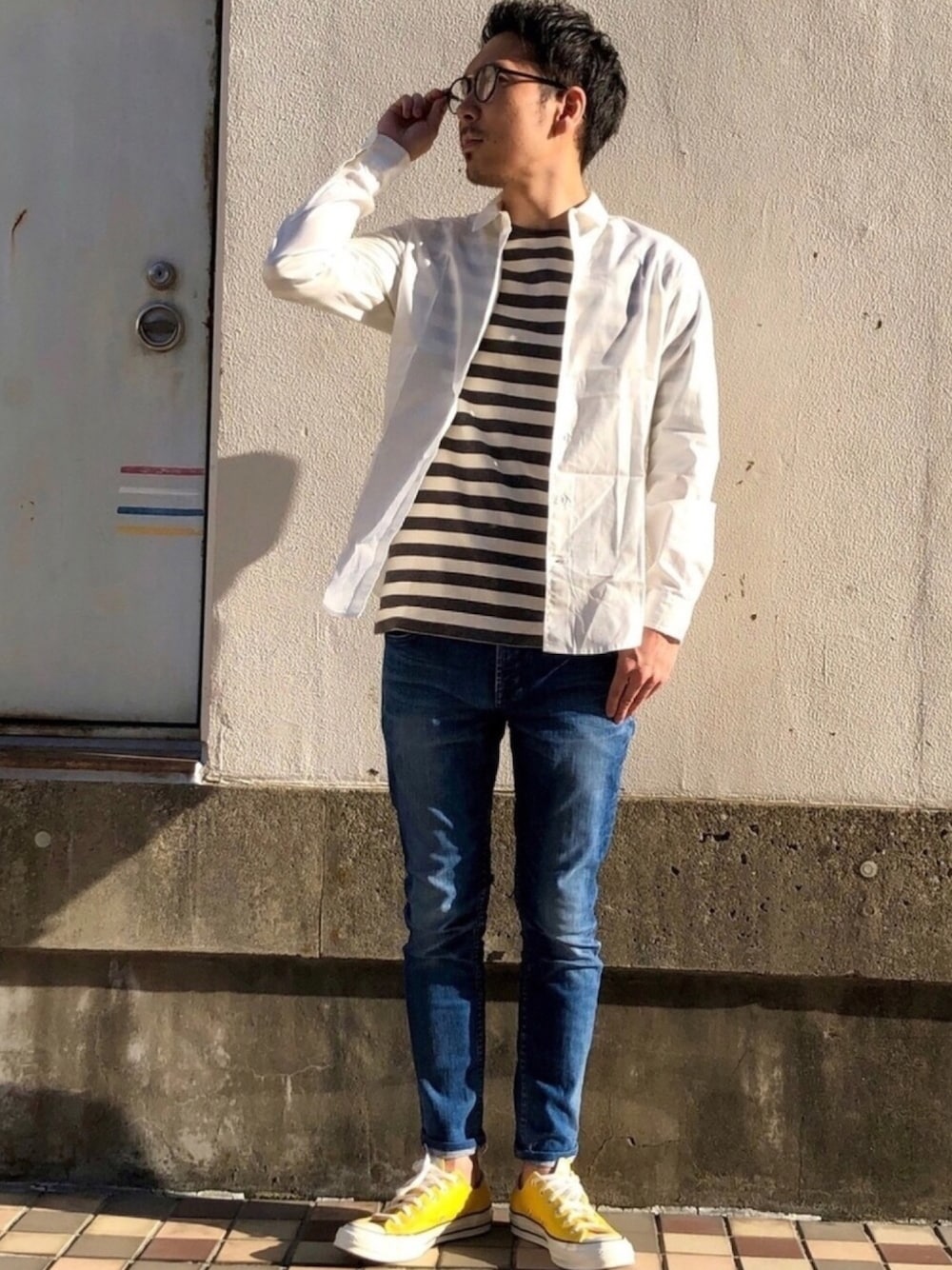 YANUK ヤヌーク タイトスリムテーパード デニムパンツ NEIL(ニール) YANUK ジーンズ タイトスリムテーパード デニムパンツ NEIL