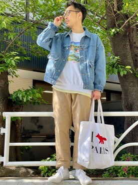 ムックンさん(メンズ・167cm)の春コーディネート