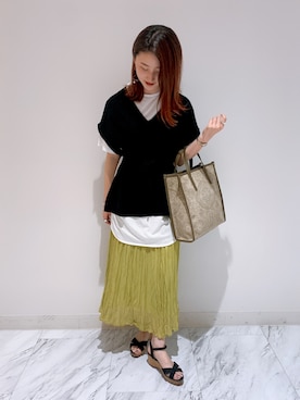 rinaさん（レディース・168cm）の夏コーディネート