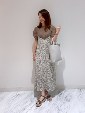 rinaさん（レディース・168cm）の夏コーディネート