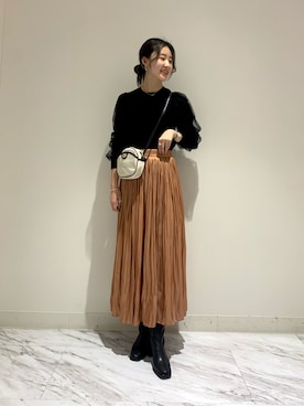 rinaさん(レディース・168cm)の冬コーディネート