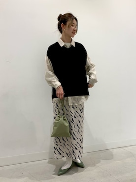 rinaさん（レディース・168cm）の春コーディネート