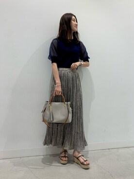 rinaさん（レディース・168cm）の春コーディネート