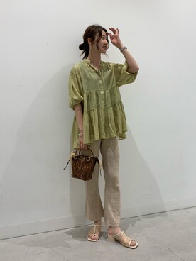 rinaさん（レディース・168cm）の夏コーディネート