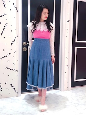 ゆずさん（レディース・155cm）の春コーディネート