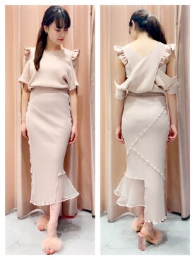 「LILICIOUS（リリシャス）のアイテム」を使った、ゆずさん（レディース・155cm）の秋コーディネート