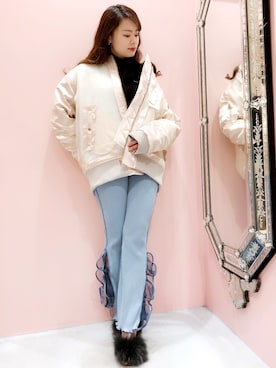 ゆずさん（レディース・155cm）の冬コーディネート