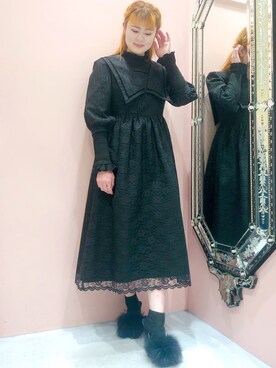 「ペイン」｜ゆずさん（レディース・155cm）の冬コーディネート