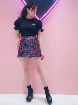 「LILICIOUS（リリシャス）のアイテム」を使った、ゆずさん（レディース・155cm）の春コーディネート