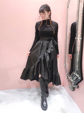 ゆずさん(レディース・155cm)の冬コーディネート