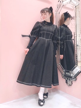 「LILICIOUS（リリシャス）のアイテム」を使った、ゆずさん（レディース・155cm）の冬コーディネート