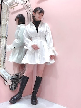 「ペイン」｜ゆずさん（レディース・155cm）の冬コーディネート